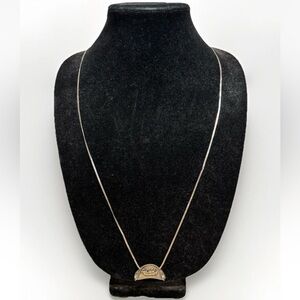 Sterling Jaguar Pendant & 30” Sterling Chain #4382